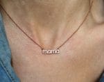 Diamond mama gold necklace - Image 3
