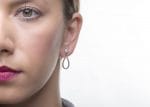 Diamond dangle long earrings - Image 2