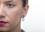 Diamond dangle long earrings - Image 10
