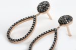 Diamond dangle long earrings - Image 8