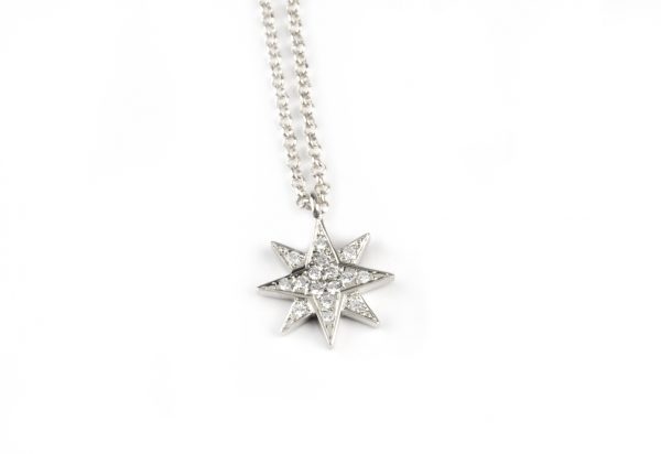 North star diamond necklace 4 North star diamond necklace - Image 5