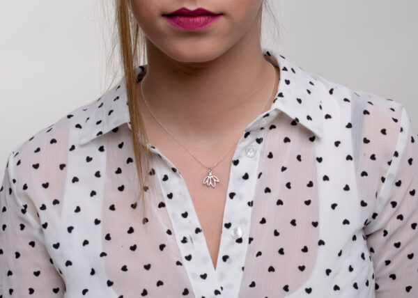 Lotus necklace