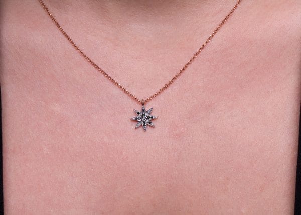XRI_1797 North star diamond necklace - Image 4
