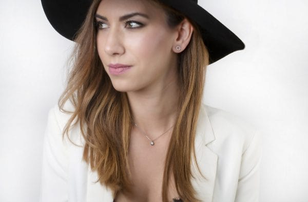 Diamond sun gold necklace - Image 4