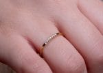 Ultra thin seven diamond ring, 1.1mm - Image 6