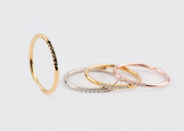 Ultra thin seven diamond ring, 1.1mm - Image 12