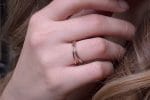 Trinity ring in solid gold - Image 4