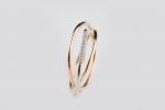 Trinity diamond gold ring - Image 8