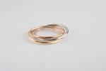 Trinity ring in solid gold - Image 8
