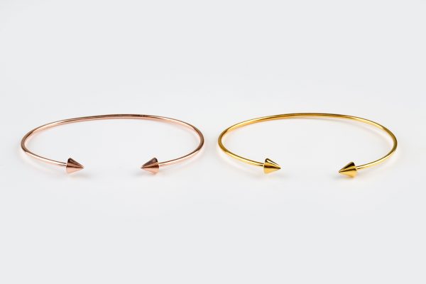Cone cuff bracelet 10 Gold cone cuff bracelet - Image 8