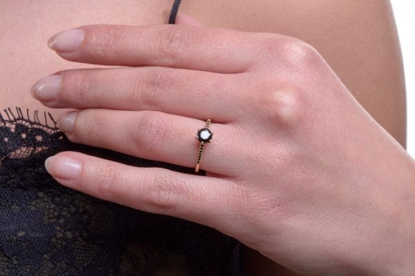 Black diamond diamond ring - Image 3