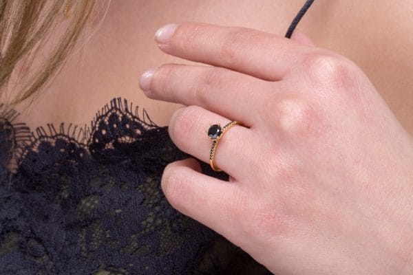 Black diamond diamond ring - Image 4