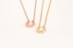 Reversed gold horseshoe necklace - Image 8