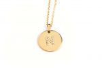 diamond initial necklace