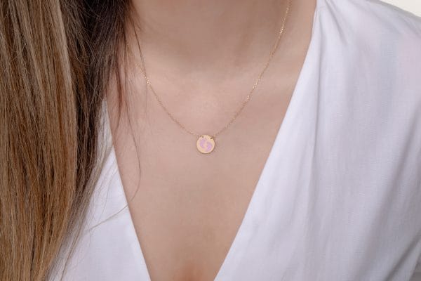 IMG_3559 Newborn baby gold necklace - Image 3