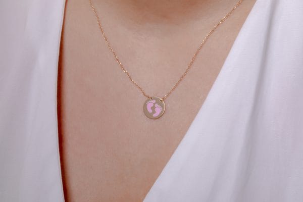 IMG_3566 Newborn baby gold necklace - Image 2