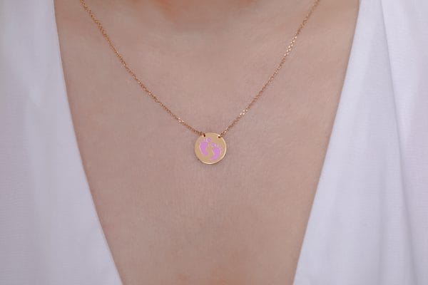 IMG_3569 Newborn baby gold necklace - Image 6