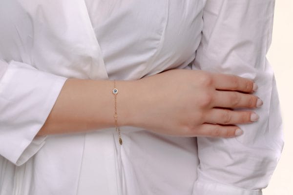 Round evil eye bracelet - Image 5