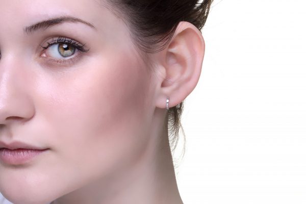 Small solid gold hoop earrings 1 Solid gold hoop earrings (small) - Image 1