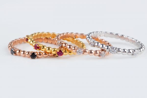XRI_0852 Diamond dotted gold ring - Image 10