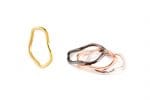 Wavy ring in solid gold - Image 12