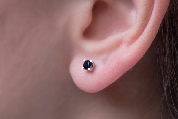 XRI_6813 Solitaire diamond earrings 0.34ct - Image 12