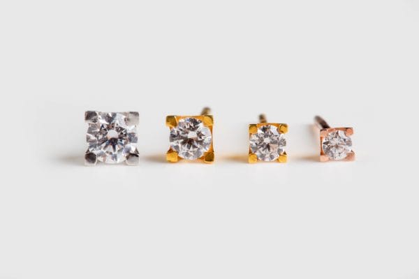 XRI_7000 Solitaire diamond earrings 0.34ct - Image 10