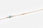Plain evil eye and cross bracelet - Image 4
