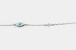 Plain evil eye and cross bracelet - Image 5