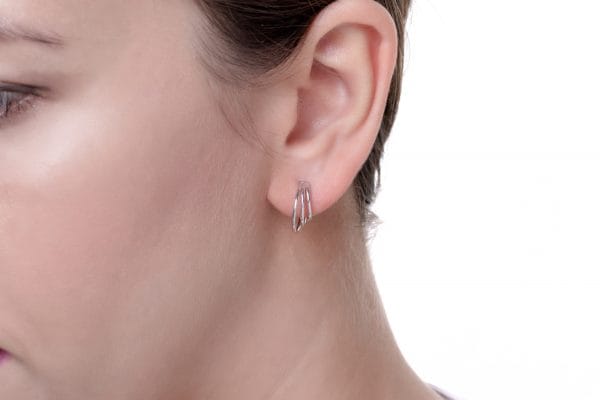 IMG_3762 Triple wire gold earrings - Image 6