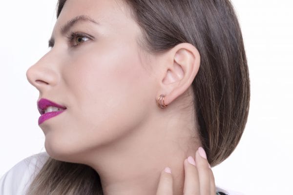 IMG_3775 Triple wire gold earrings - Image 9