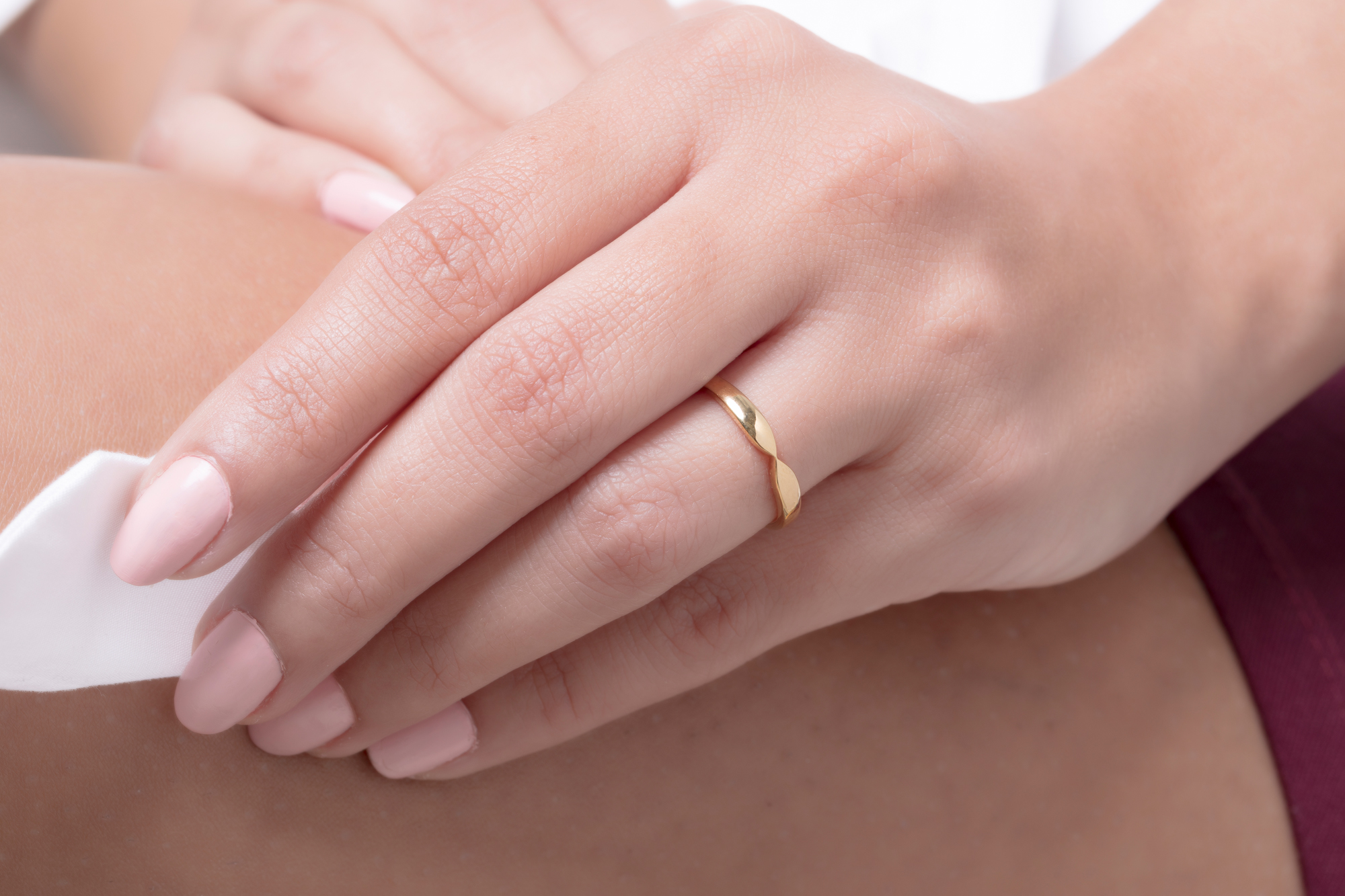 Gold Nugget Ring for Women 10K Gold Women's Wedding Rings 3.20 gm – Glitz  Design