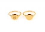 Family crest signet ring, RN377 - Image 4