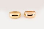 Large dome ring in solid gold, RN384 - Image 3