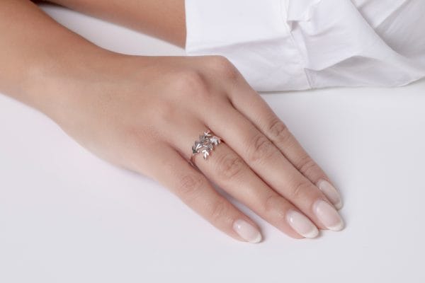 IMG_9208 Leaf wreath gold ring - Image 5