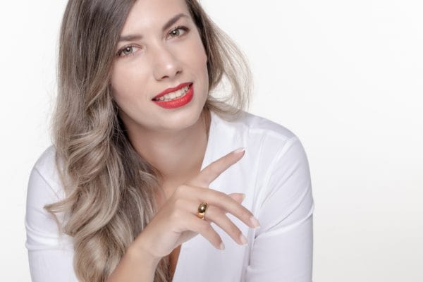 Large dome ring in solid gold, RN384 - Image 5