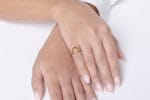 Family crest signet ring, RN377 - Image 6