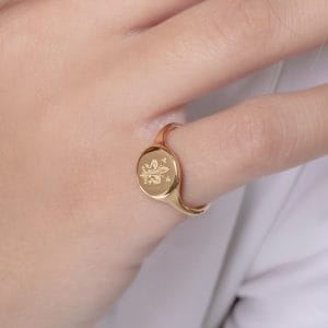 Family crest signet ring, RN377