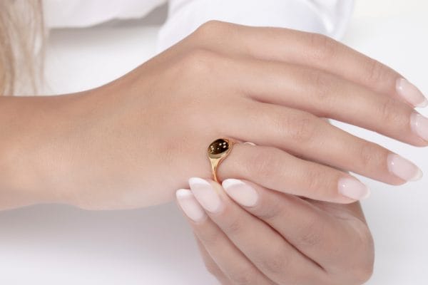 Gold Zodiac symbol ring - Image 6