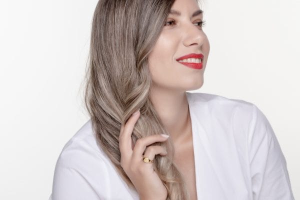 Custom signet gold ring, RN375 - Image 7