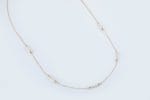 Unique long pearl gold necklace - Image 2
