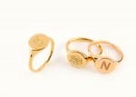 Three letter monogram ring, RN377 - Image 5