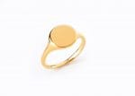 Constellation zodiac ring in solid gold - Image 6
