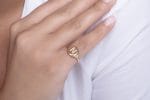 Three letter monogram ring, RN377 - Image 2