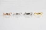Solid gold knot ring, RN250 - Image 5