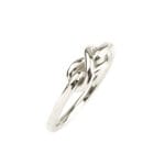 Knot ring in solid gold, RN215 - Image 2