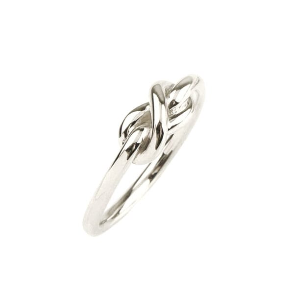 Knot ring in solid gold, RN215 - Image 2