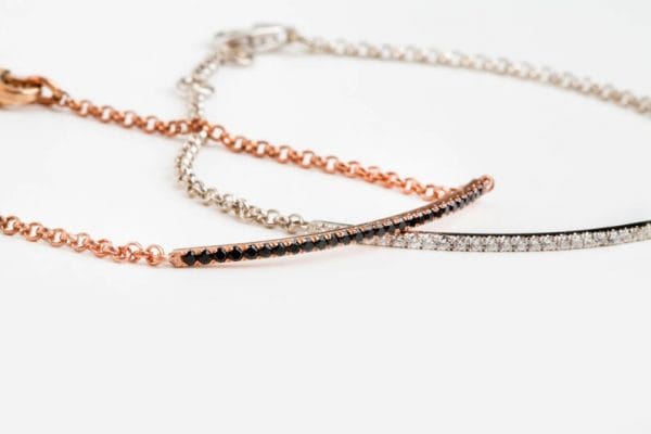 28 diamond bar bracelet - Image 5