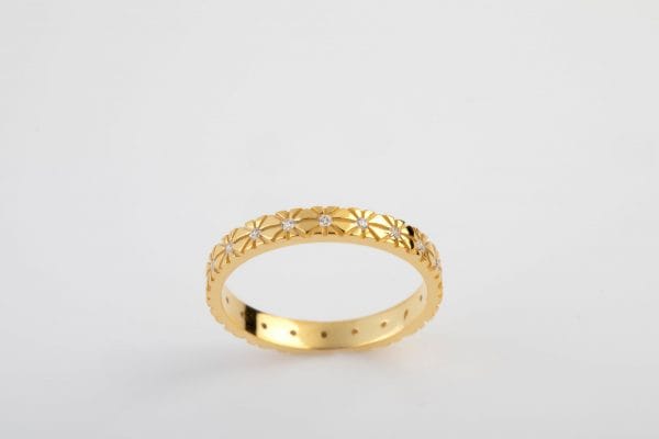 All around diamond star ring - Image 4