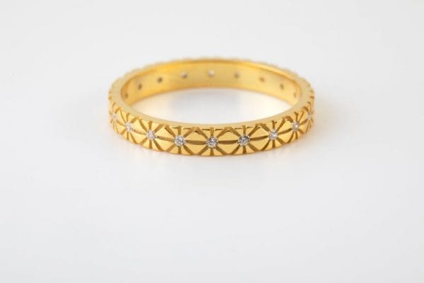 All around diamond star ring - Image 5